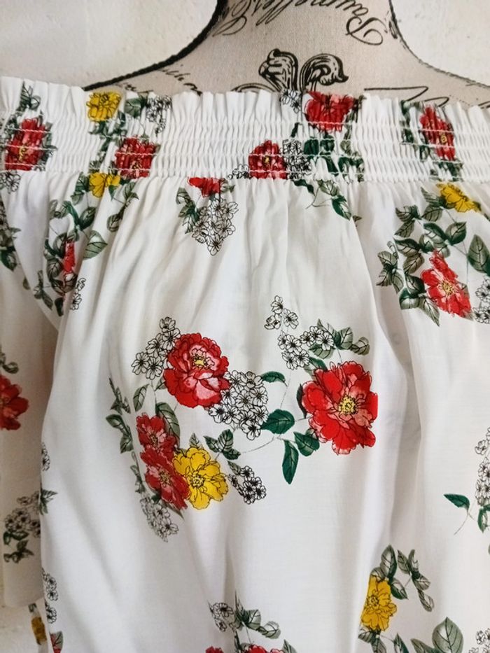 🌼 Blouse épaules dénudées Jennyfer – Taille S – Très bon état - photo numéro 6