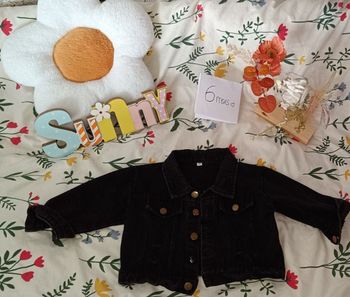 Veste en jeans bébé 6 Mois 🌸