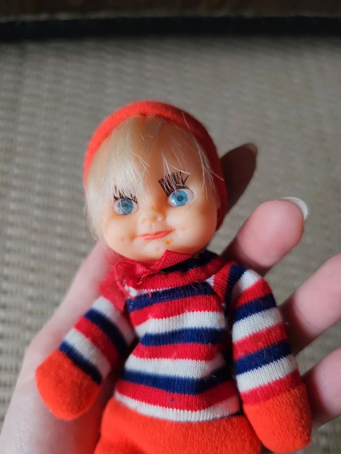 Mini poupée minuche vintage - photo numéro 3