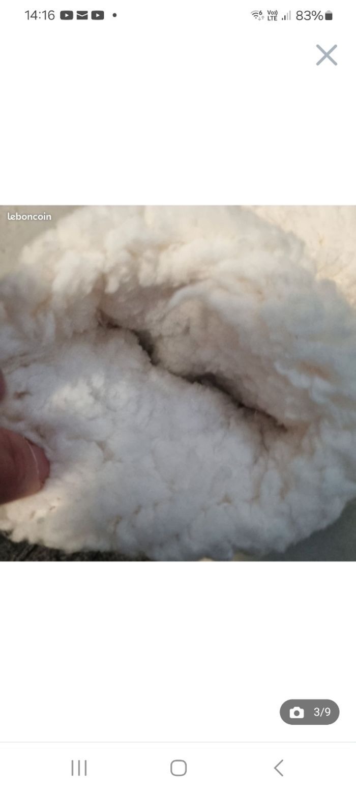 chaussettes / chaussons fourrées anti dérapants taille 43 / 46 🎁 neuf🎁 - photo numéro 2