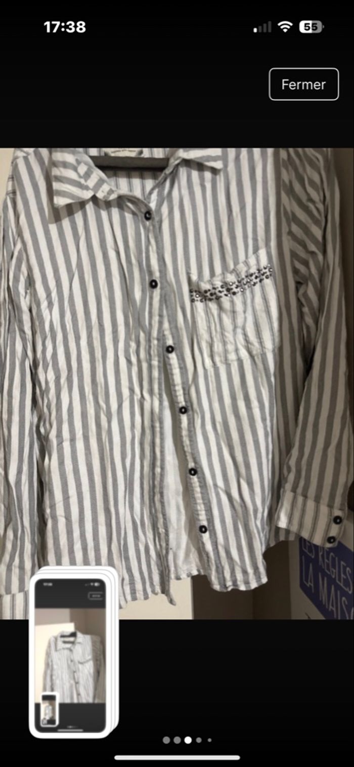 Chemise kaporal femme taille m - photo numéro 4