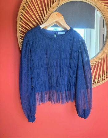 Blouse voile Marine Mayoral 10 ans
