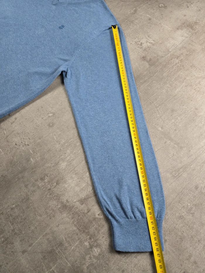 Pull léger col V IZOD bleu taille XL - photo numéro 8