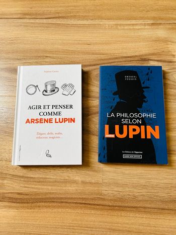 Lot de 2 Livres L'univers d'Arsène Lupin Éditions L’Opportun