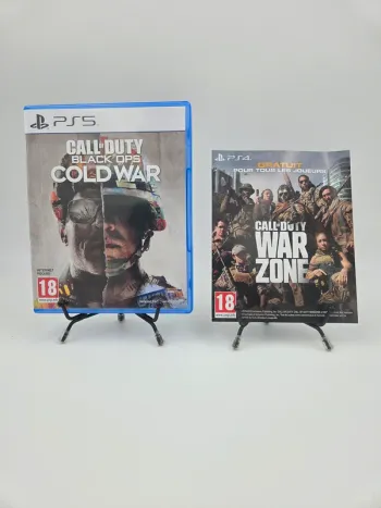 Jeu Playstation 5 Call of Duty Black Ops : Cold War en boite, complet