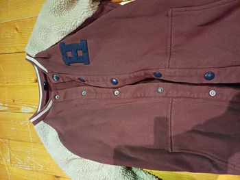 Veste teenager manche sherpa