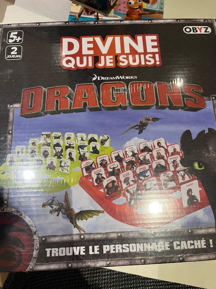 Jeux devine qui je suis dragons - photo numéro 2