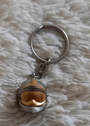 👻casque F1 pompier porte clé👻