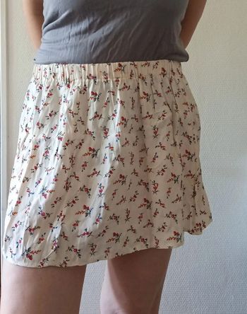 Mini Jupe florale légère 🔄