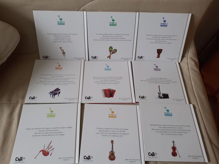 Lot de 9 livres McDo - collection "En avant la musique " - photo numéro 2