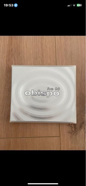 CD Pascal Obispo Live 98