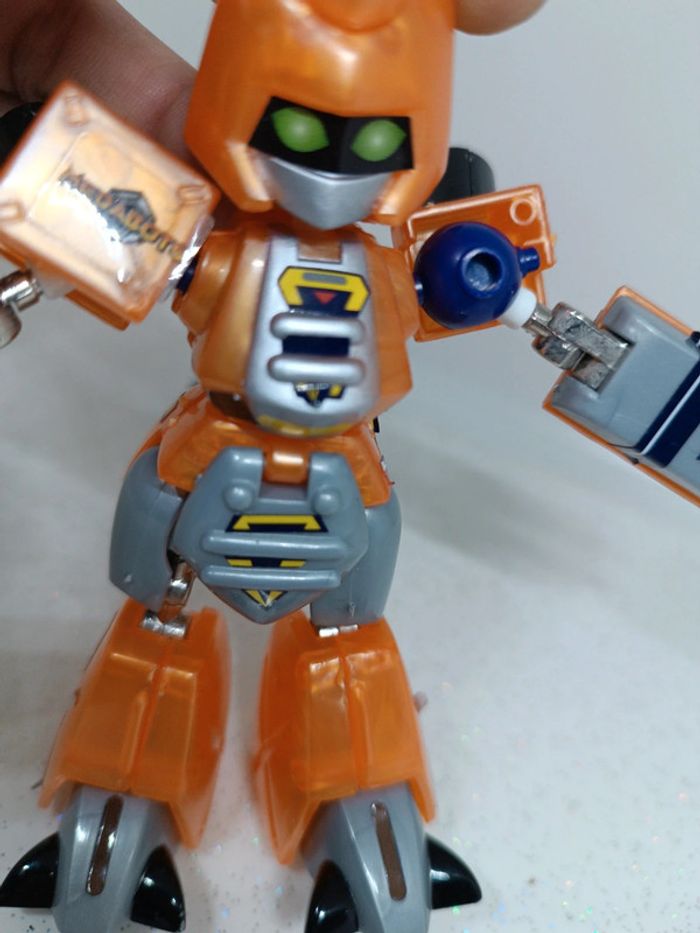 Robot bot assembler dual modèle orange metabee medabots emperor belzega robattle hasbro takara - photo numéro 6