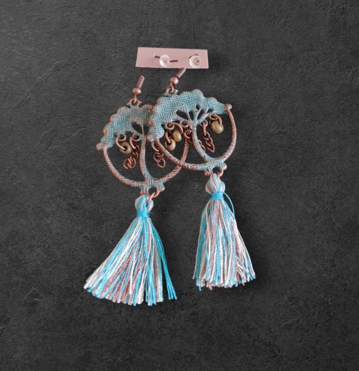 boucles d'oreille fantaisie femme - photo numéro 2