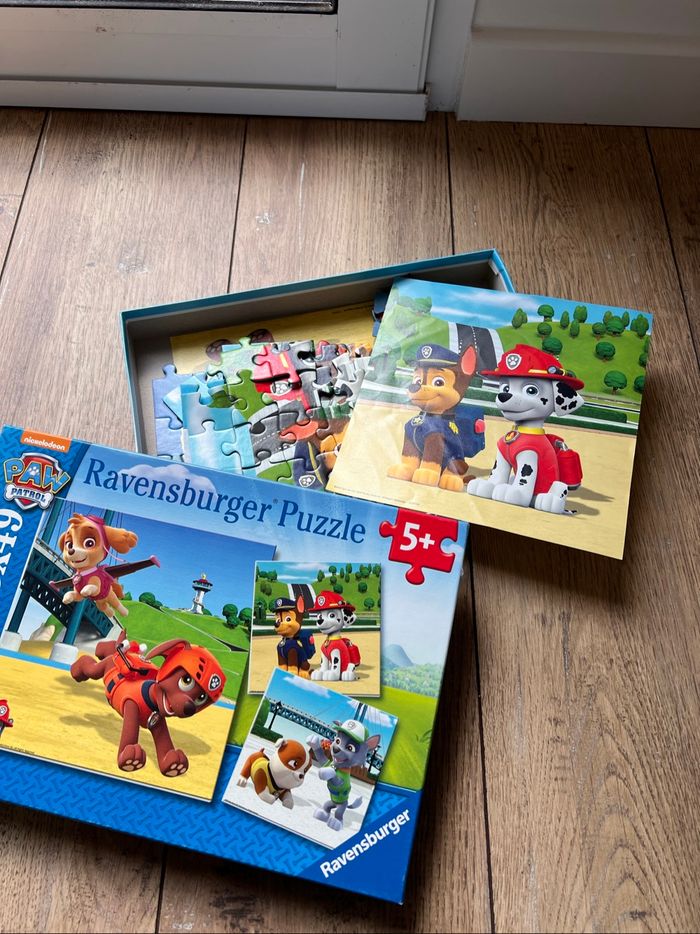 Puzzle pat patrouille 3 x49 pièces 5 ans - photo numéro 3