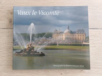 Livre de photos "Vaux le Vicomte" en anglais