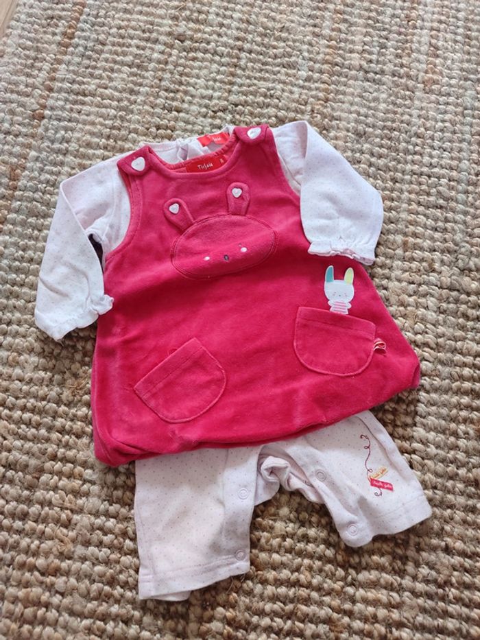 Ensemble hiver fille 3 mois