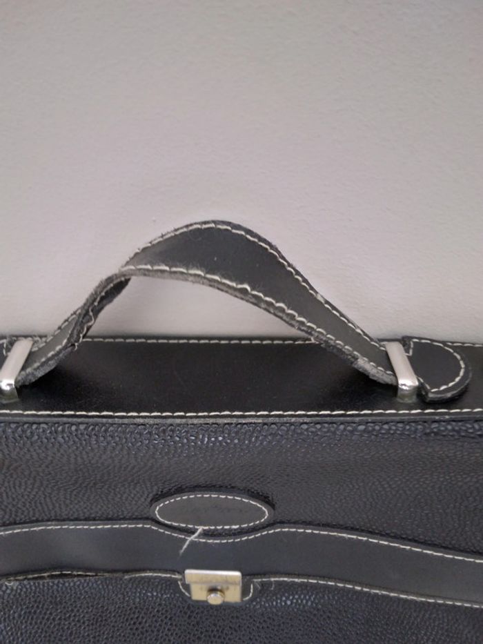 Sac à main cuir noir - photo numéro 3