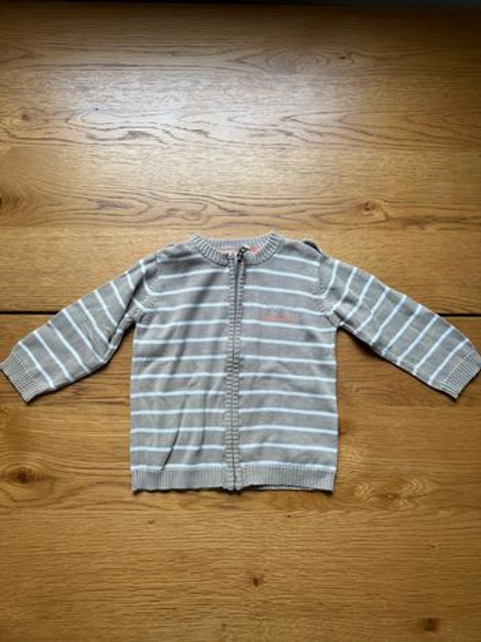 Gilet Veste Zippée Gémo Bébé 18 Mois – Très Bon État – Réduction sur Lot