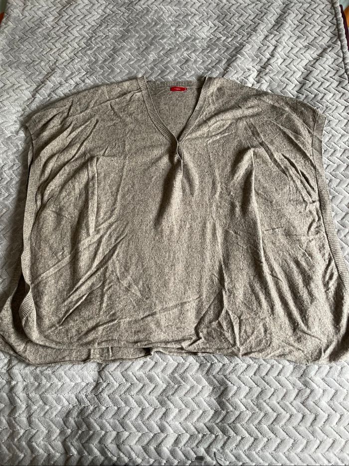 Poncho col V taille 38/40 - photo numéro 3