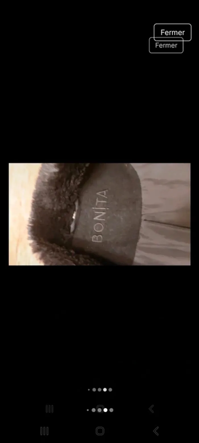 Manteau Bonita noir/gris parfait état taille 36 - photo numéro 17