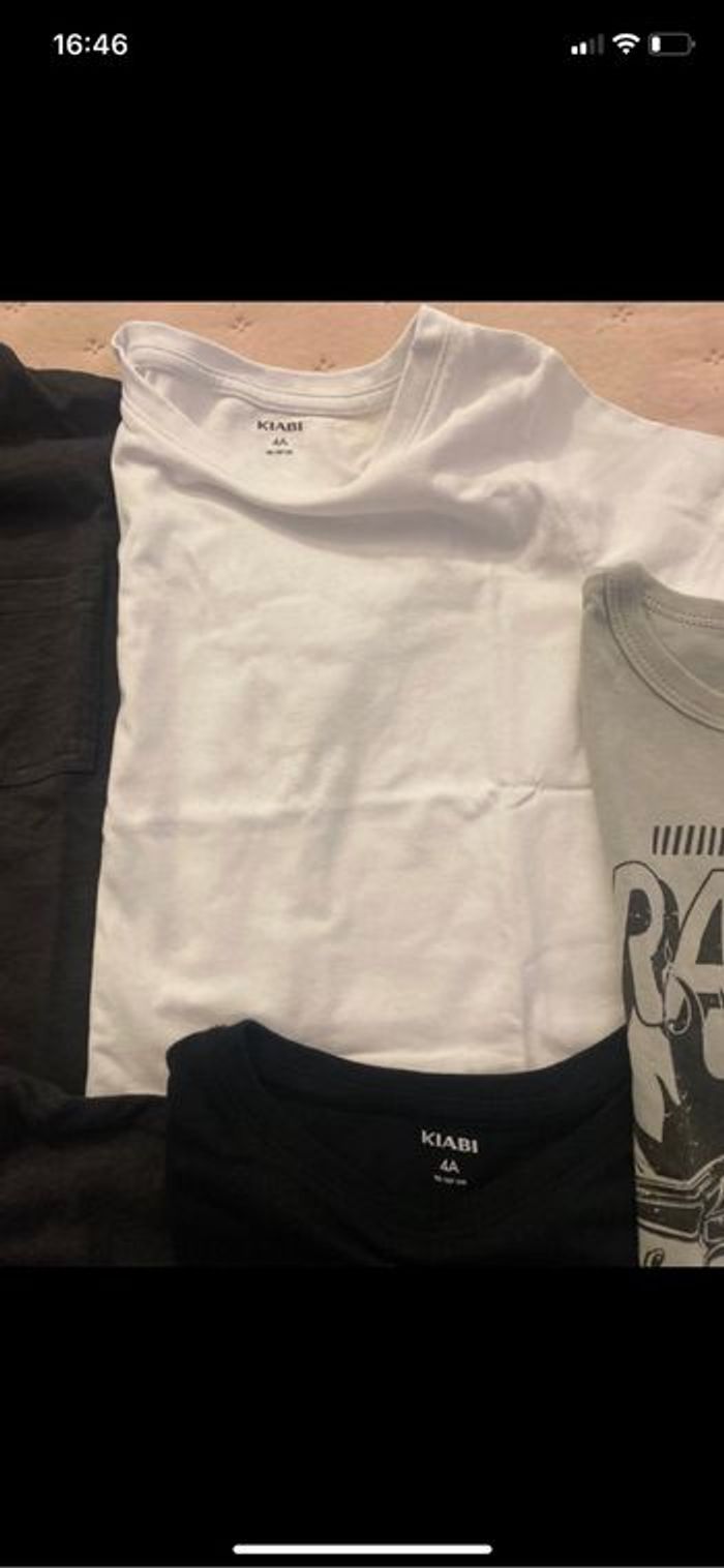 Lot t-shirt 4 ans - photo numéro 9