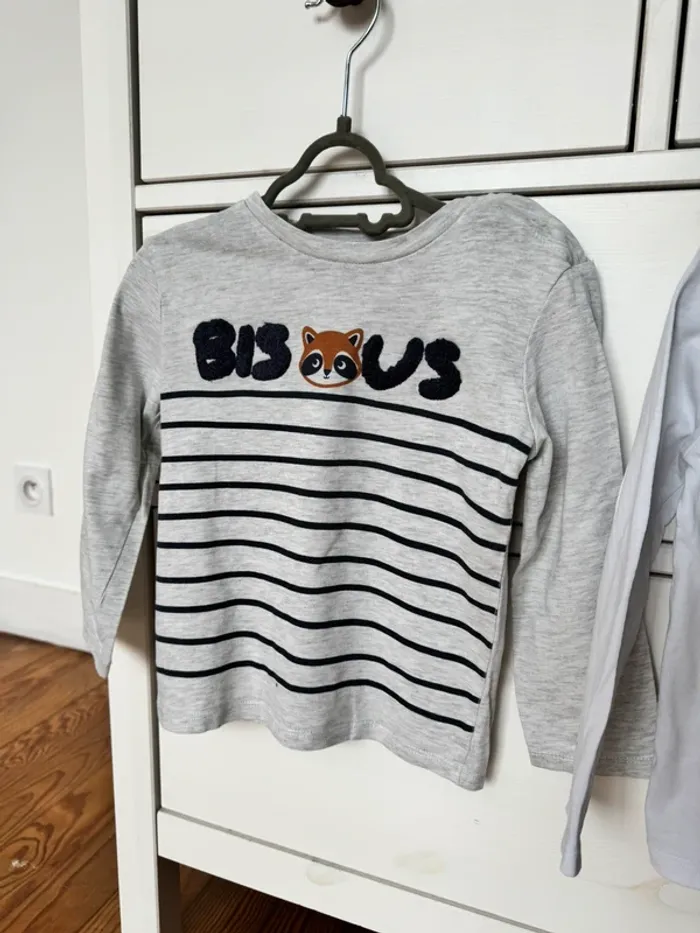 T-shirt manches longues || Inextenso || 36 mois - photo numéro 4