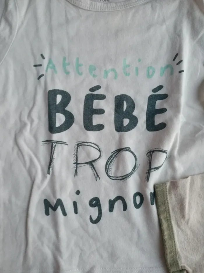 Lot tee-shirt 18 mois - photo numéro 5