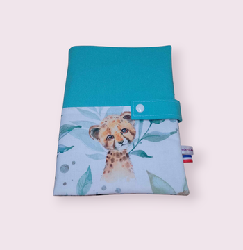 housse protège carnet de santé personnalisable modèle lion