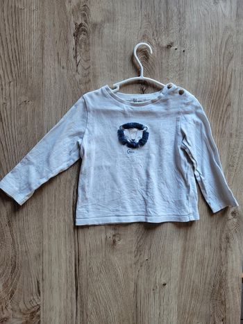 T-shirt manches longues 2 ans