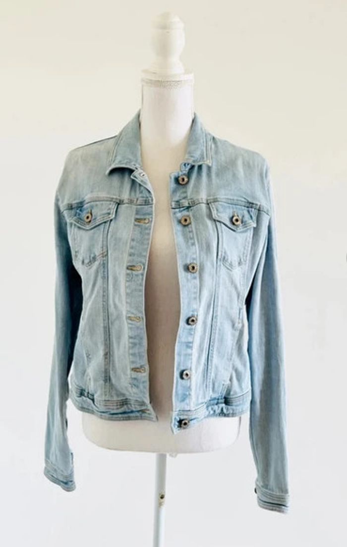 Veste en jean Bershka