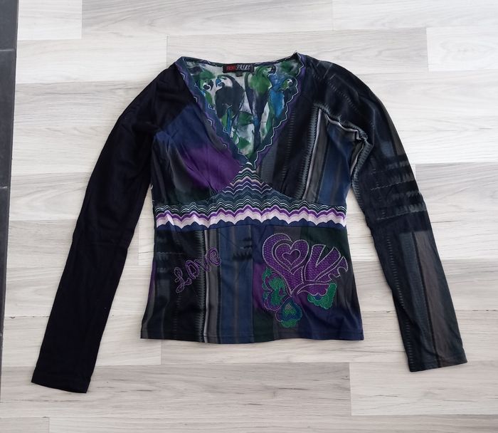 T-shirt à  manches longues imprimés Frime taille M