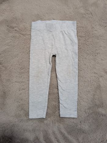 🩶 Legging gris – 12/18 mois / 12–18M 🩶