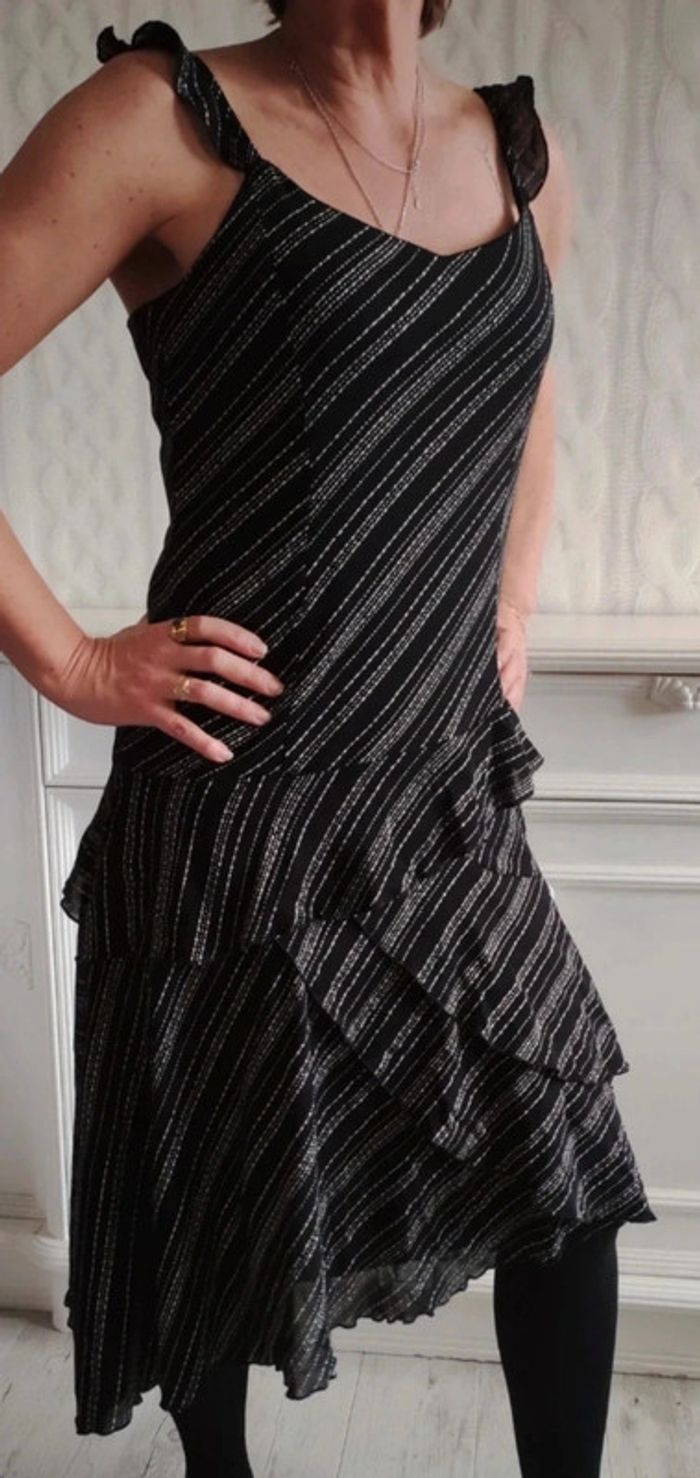 Superbe robe d'été à volants taille 44 - photo numéro 10