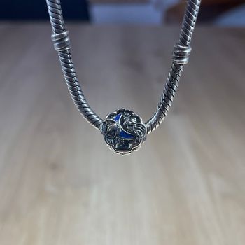 Charm Pandora Disney Aladdin, Jasmine & Génie – Lumineux, Collector Argent 925