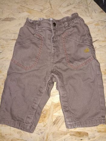 Pantalon bébé garçon marron