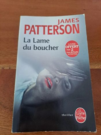 Livre La Lame du Boucher, James Patterson