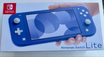 Nintendo switch lite bleue