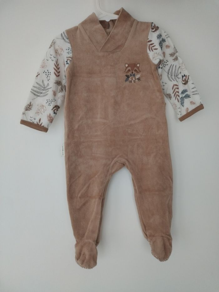 Pyjama bébé garçon Petit Béguin 12 mois - photo numéro 2