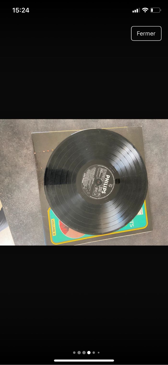 Vinyle 33 tours Super hits Claude François volume 2 - photo numéro 4