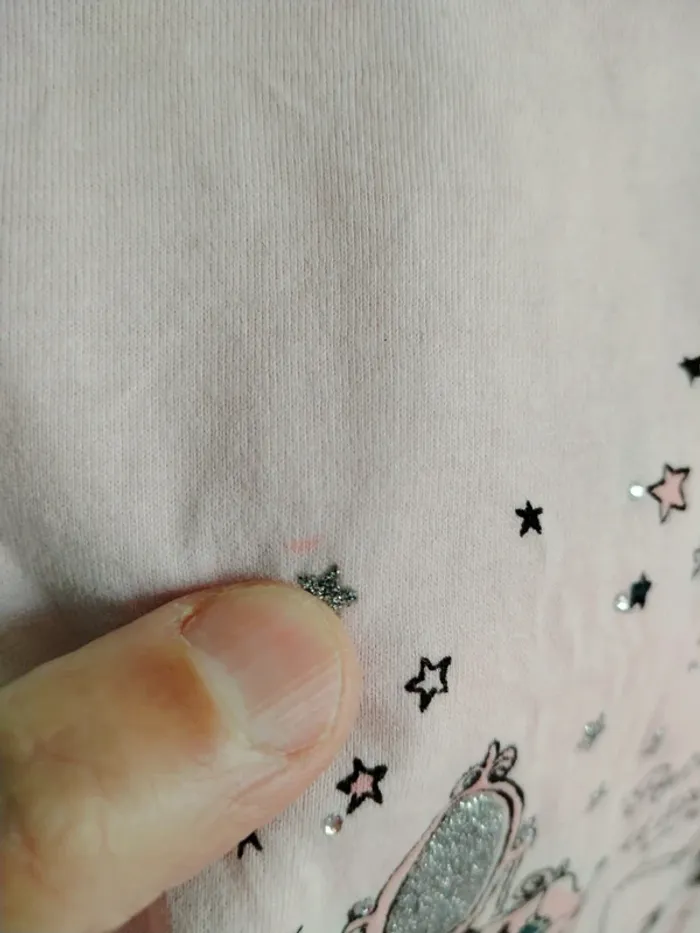 T-shirt manches longues fée Poussière d'étoiles SGMJ 9 ans - photo numéro 10