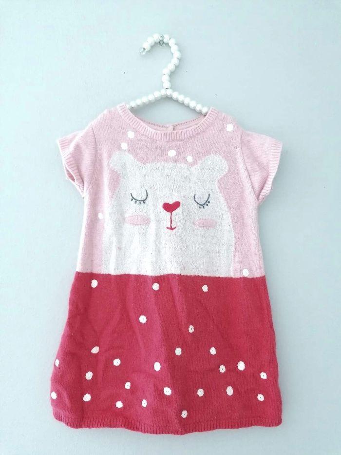 18 mois bébé fille #cathlaul18mois robe hivers dpam du pareil au meme