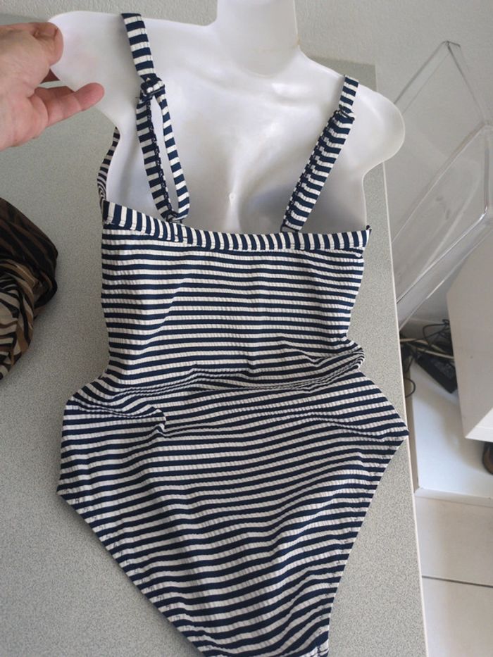 Maillot rayé 1 pièce bel&bo 36 - photo numéro 7