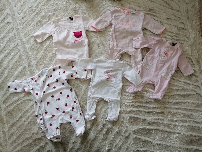 Lot de 5 pyjamas printemps/été