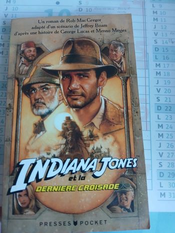 Livre Indiana jones