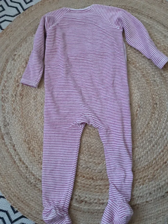 Pyjama rayé lapin Sergent Major 24 mois - photo numéro 6