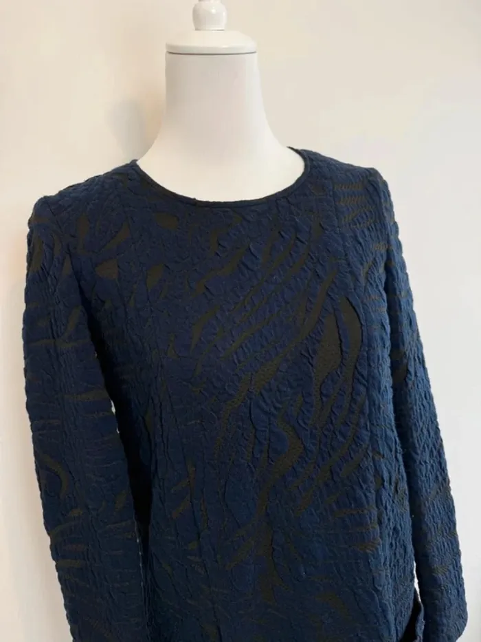 Robe Bash taille 1 soit S bleue et noire parfait état - photo numéro 3