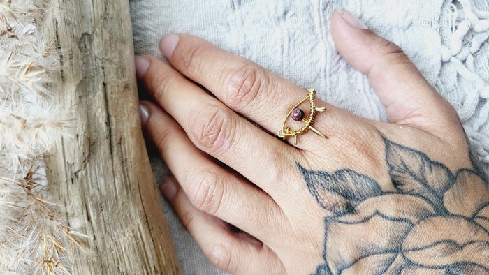 Bague oeil - photo numéro 1