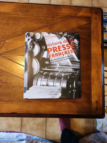 Livre Histoire de la Presse Française Patrick Eveno
