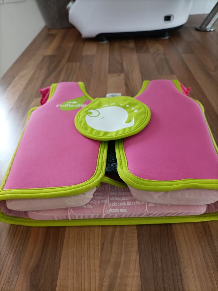 Gilet de flottaison piscine Nabaiji 15-18 kg rose anis - photo numéro 2