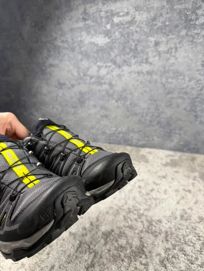 Salomon X Ultra 2 Gore-Tex - Black & Grey & Yellow - photo numéro 16